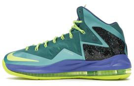 Nike LeBron 10 P.S. Elite 'Sport Turquoise' 579827-300 42 blue