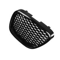 Honeycomb Front Bumper Grill for Seat Leon MK2 1P1 Altea XL Toledo Mk3 2006-2009 Honeycomb Grille Mesh Badgeless Grille black