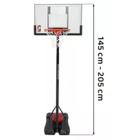 Krepšinio kamuolys 205cm + priedai