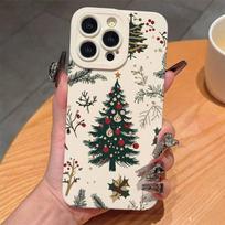 For Xiaomi Poco X7 Pro Cases Poco F7 Pro Festival Christmas Tree Pattern Phone Case For Poco X7 X6 X5 X3 F5 F6 M6 Pro 4G Fundas Poco F5 Pro white