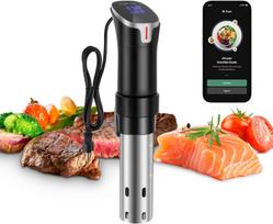 Sous Vide Low Temperature Slow Cooking Machine Vacuum Beef Chop Molecular Cooking Machine Slow Cooking Stick black