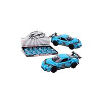 Sportinis automobilis 1:32 Figūrėlė Mėlynas spoileris Metalinis