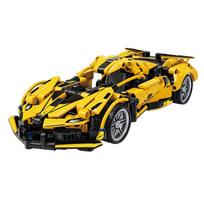 Konstruktorius Geltonas sportinis automobilis 422 el.