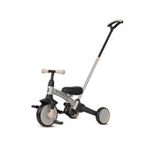 Triratukas Qplay Stager 3in1 su stūmimo rankena, Silver