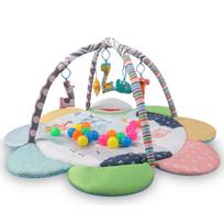 Lavinamasis kilimėlis TinyMini JL639-2A 2-in-1 Zoo Flower Mat