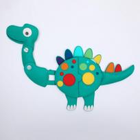 Kelioninė edukacinė knyga JD Dinozauras