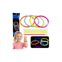 Apyrankės-juostelės, fluorescencinės, šviečiančios tamsoje, „Neon Stick“, 5 vnt