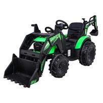 Elektrinis traktorius su priekaba 720-T, Green