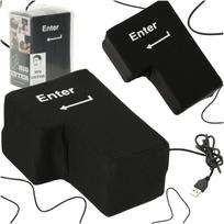 Didelė antistresinė USB pagalvėlė - ENTER klavišas