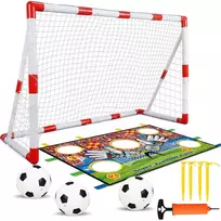 Futbolo rinkinys + treniruočių kilimėlis