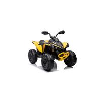Elektrinis keturratis DK-CA002 4x4 12 V 10 Ah, Yellow