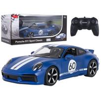 R/C automobilis 1:16 „Porsche 911 Sport Classic“, mėlynas, „RASTAR“