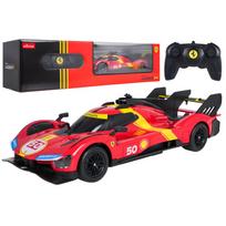 R/C automobilis 1:24 „Ferrari 499P“, raudonas, „RASTAR“