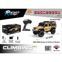 Nuotolinio valdymo R/C visureigis „CLIMBING BEAST“ 4x4 1:10 smėlio spalvos
