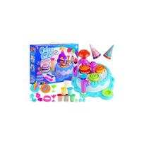 Plastilino Gimtadienio rinkinys, 6 spalvų + priedai