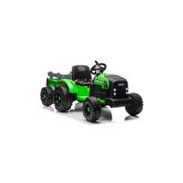Elektrinis traktorius CH9959B su priekaba 24 V,  Green