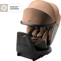 Automobilinė kėdutė BRITAX SWIVEL Grow Max Air LUX, 40-125cm, Warm Caramel