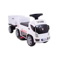 Paspiriama elektrinė mašinėlė SUNKVEŽIMIS SU PRIEKABA IR GARSO EFEKTAIS/GTS-6688-E