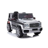 Elektromobilis Mercedes G63 AMG BBH-0003, lakuotas sidabro sp.