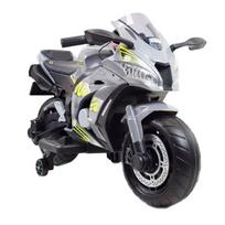 Didelis lenktyninis motociklas turi akumuliatorių, minkštus ratus, minkštą sėdynę / OZB909