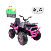 Itin didelis akumuliatorinis keturratis su nuotolinio valdymo pultu, 4x4, minkšti ratai/xmx607