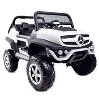 Dvivietis elektromobilis Mercedes Benz UNIMOG 4X4, White
