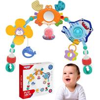 Žaisliukų lankas WOOPIE BABY lovelei, vežimėliui ir automobilio kėdutei