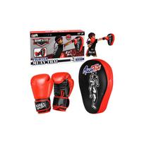 Sportinis rinkinys: bokso pirštinės ir treniruočių ranka „2-in-1“ MUAY THAI