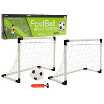 Dideli futbolo vartai 2in1 + priedai
