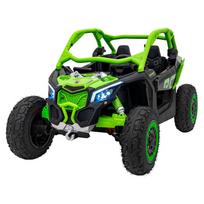 Dvivietis elektrinis Buggy Maverick Turbo RR STRONG, Green
