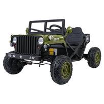 Dvivietis elektromobilis STAR Military, Green