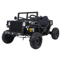Dvivietis elektromobilis STAR Military, Black