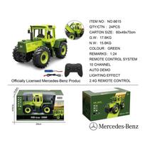 Traktorius 1:24 su nuotolinio valdymo pultu „Mercedes Benz“ Žalias