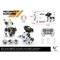 Interaktyvus nuotoliniu būdu valdomas robotas šuo BUNNY R/C, baltas