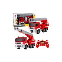 Nuotoliniu būdu valdomas Gaisrinis automobilis su 660° pasukama strėlė, (RC), mastelis 1:20