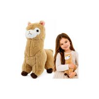 Pliušinė alpaka 28 cm, kreminė spalva