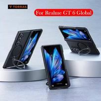 TORRAS Case For Samsung Z Fold 7 Bracket Back Cover Shell 1PC&ForSamsungZFold7 blue