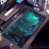 Žaidimų D-Dooms E-Eternals Pelės Kilimėlis 30x80cm Neslystantis Guminis Pagrindas Pelės Kilimėlis Žaidėjui XXL Pelės Kilimas PC Storas Stalo Padas E-sportui 30cmx60cm(11.8x23.6inch) blue