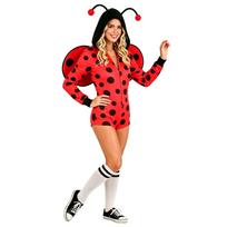 Adult and Halloween Costume for Festive Party Wear M raudona