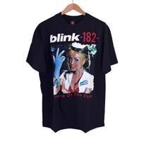 Vintage Blink 182 Enema Of The State Single Stitch Reprint T-shirt Size XL Unisex T-Shirt XXXXL black