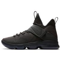 Nike Lebron 14 Zero Dark Thirty 23 Slip Resistant Lightweight Non slip Lightweight Mid top Performance Basketball Shoes Men's 852402-002 EU 44.5 black