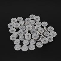 50pcs Outer Hexagonal Drill Self-tapping Screw Waterproof Cap Plastic Cap Self-drilling Screw Cap/color Steel Tile Screw Cap