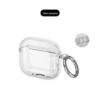 AirPods 5 apsauginis dėklas: Triukšmą slopinantis TPU laikymo dėklas Apple 5 kartos ausinėms Airpods 4/5 white