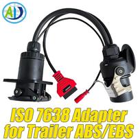ISO 7638 EBS/ABS Adapter For Trailer OBD Diagnostic Adapter for Bosch/Wabco Truck Diagnostic Cable for Autel/Autocom/LUANCH Scan