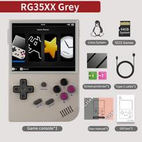 ANBERNIC RG35XX Plus/RG35XX Retro delninė žaidimų konsolė 3,5″ IPS ekranas Linux Nešiojamas vaizdo žaidimų grotuvas Palaiko HD-M-I TV išvestį