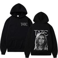 Tate McRae Tour 2026 Print Zipper Hoodie Men Women Vintage Fashion Winter Loose Sweatshirt Casual Oversized Zip Up Jacket Coats L