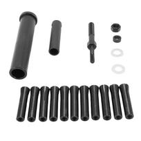 18PCS In Line Dowel Pin Puller Master Set Includes SAE and Metric Collets Efficient Dowel Pin Puller Tool for gray