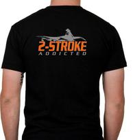 2 TAKTŲ variklio marškinėliai mx motociklas moto motocross purvas ktm yz 250 marškinėliai - hoo Unisex marškinėliai L white