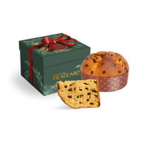 Panettone pyragas FRACCARO su romu ir juodojo šokolado gabaliukais, 750 g