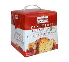 Klasikinis itališkas Panettone pyragas su razinomis ir apelsinų žievelėmis, 908 g